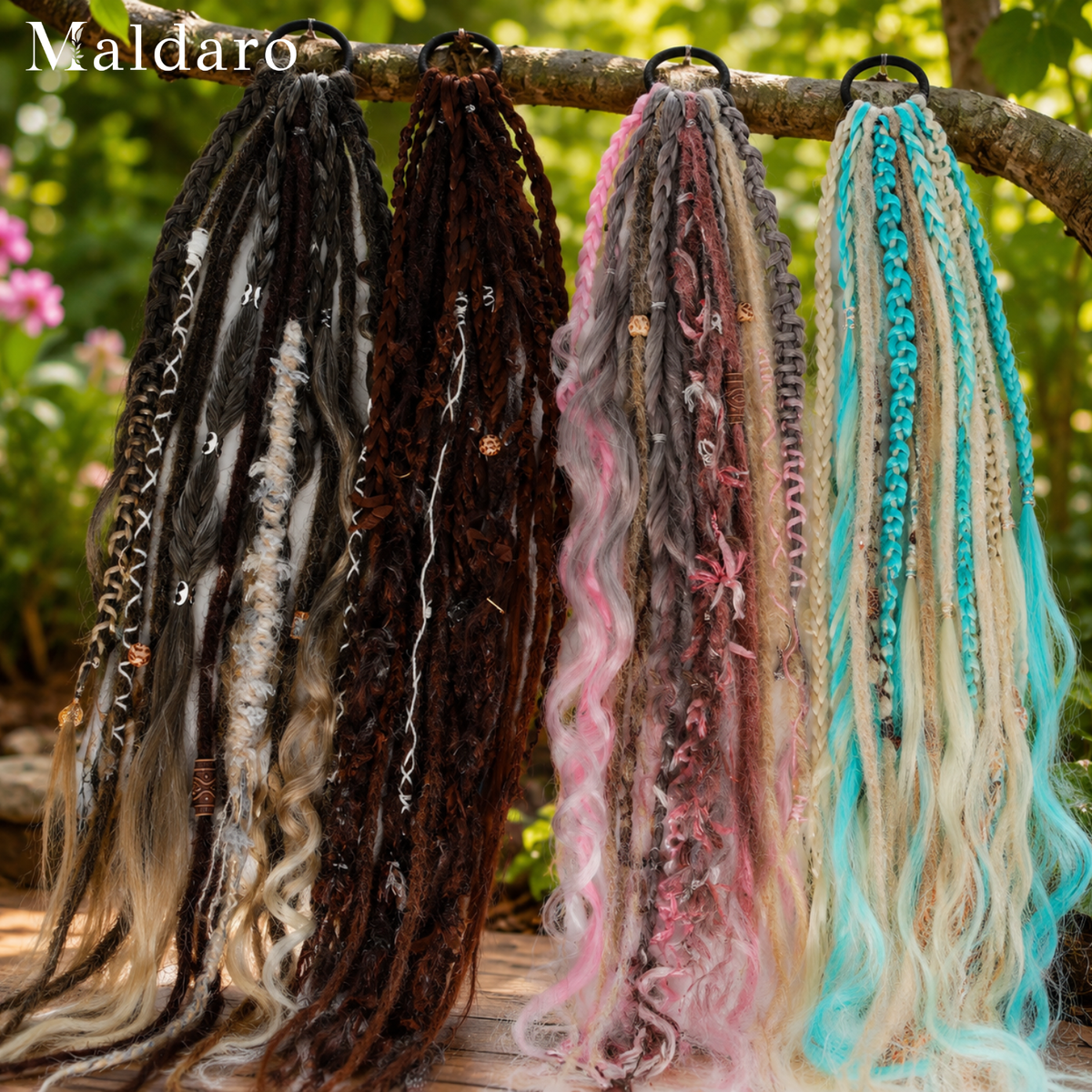 DreadVibe - Instant Boho Dreadlocks for Effortless Style