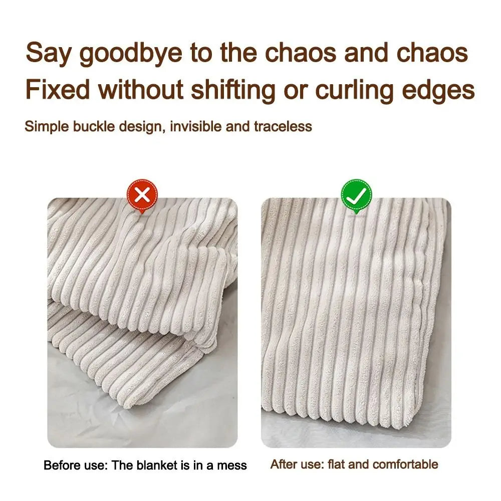 CozyGrip – Keep Your Blanket Securely in Place All Night Long