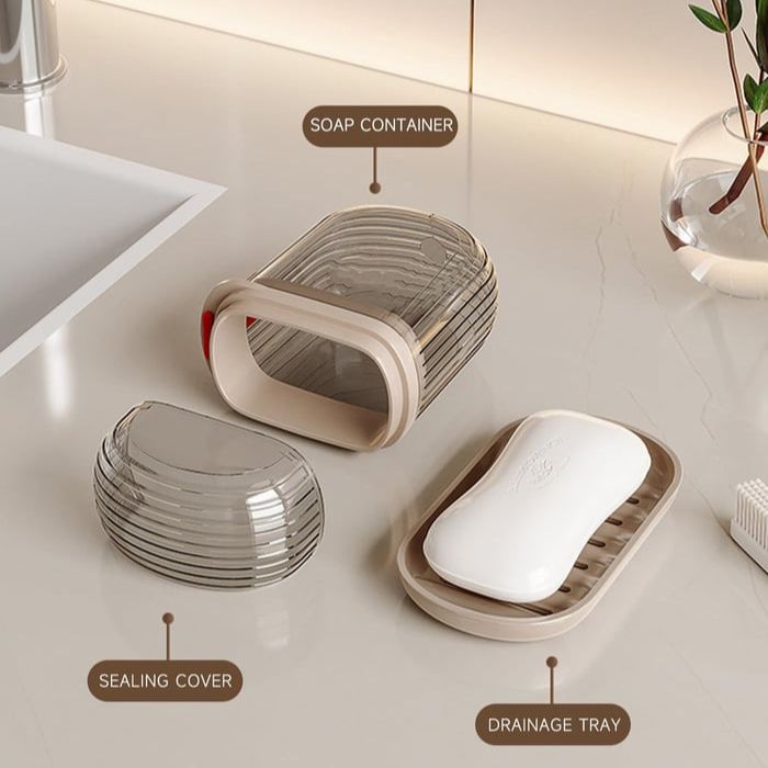 DrySeal – Keep soap dry and clean everywhere while traveling