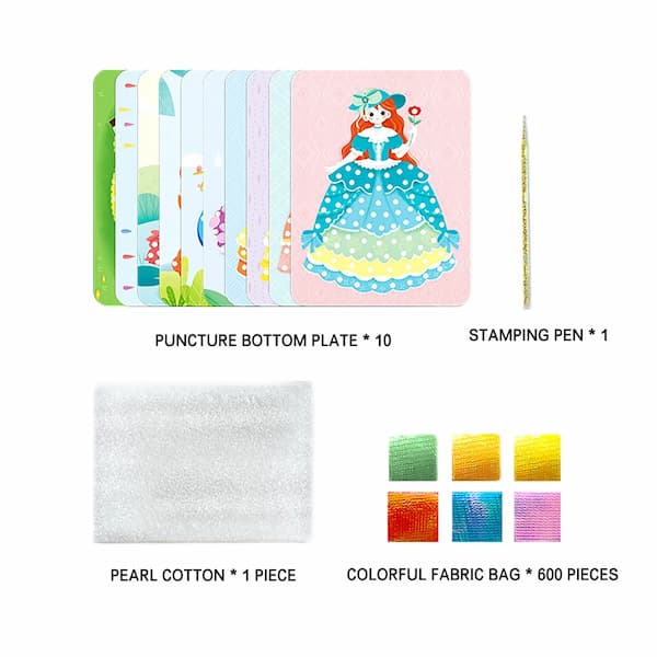 CraftivaKids - Ignite Creativity with Clean Fabric Art Fun