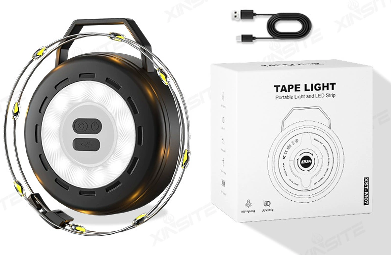 LumaTape - Tangle-Free Camping Lamp with 14 Hours of Strong Illumination