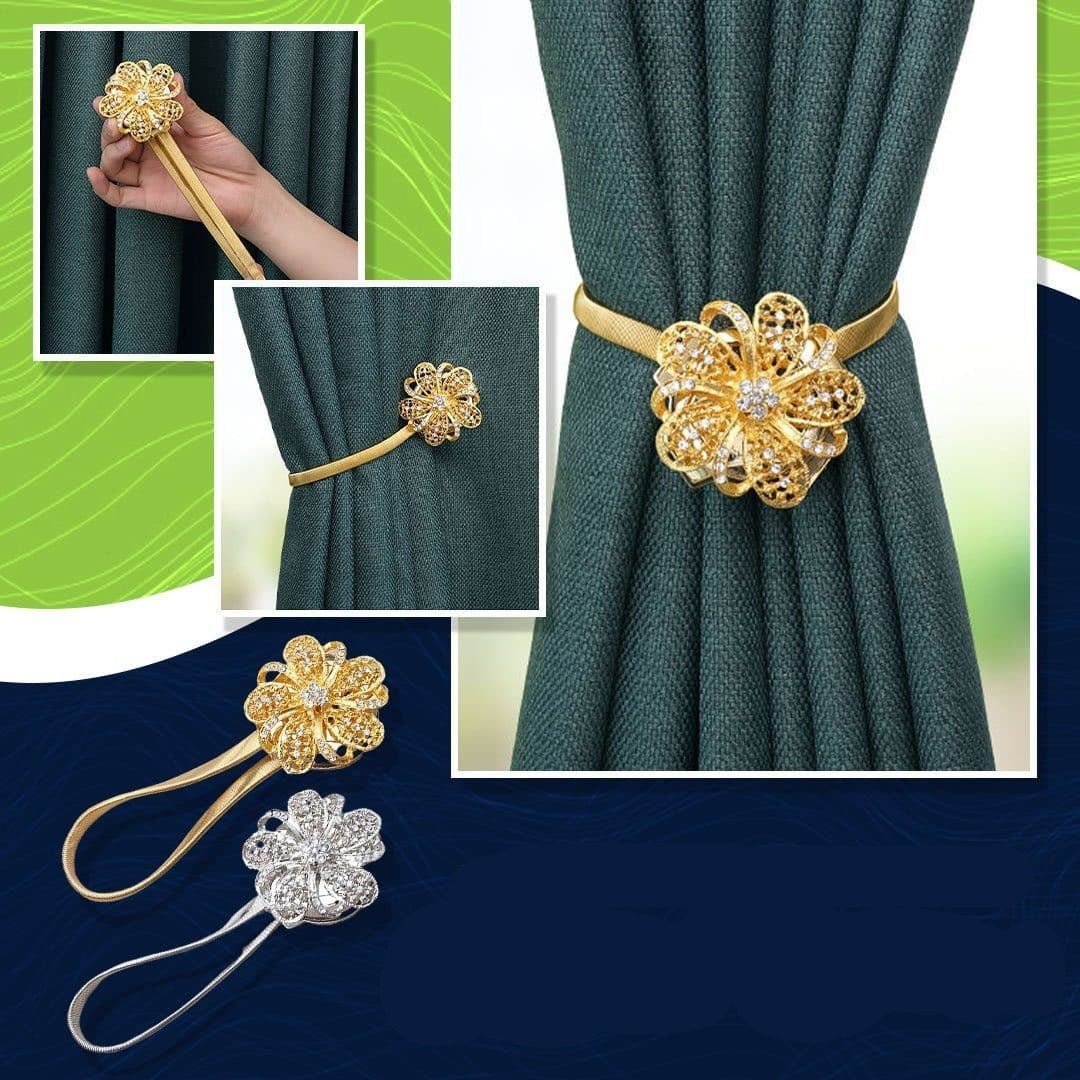 MagnaLuxe – Securely Shape Curtains with Elegant Magnetic Holders