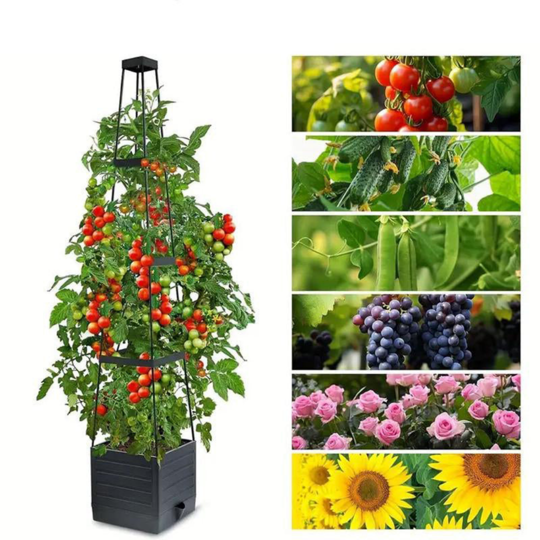 GrowUpTower - Easily Maximize Plant Growth in Small Spaces