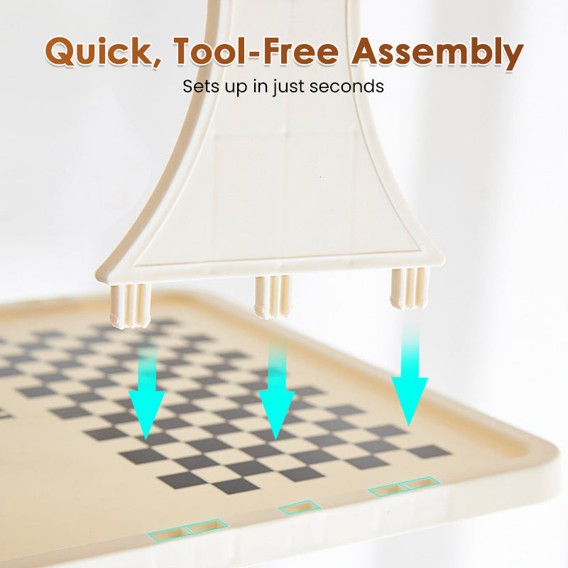 SpaceDrip – Instantly Clear Floors with Stackable Vertical Shoe Rack