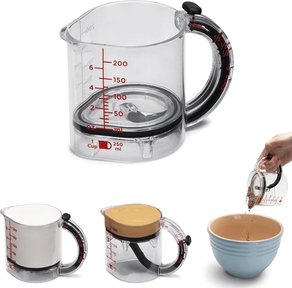 MeasurePerfect – 4-in-1 Measuring Cup for Precise Cooking