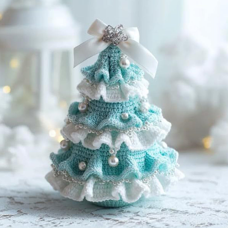 PearlPine – Hand-Crocheted Christmas Trees Full of Elegance