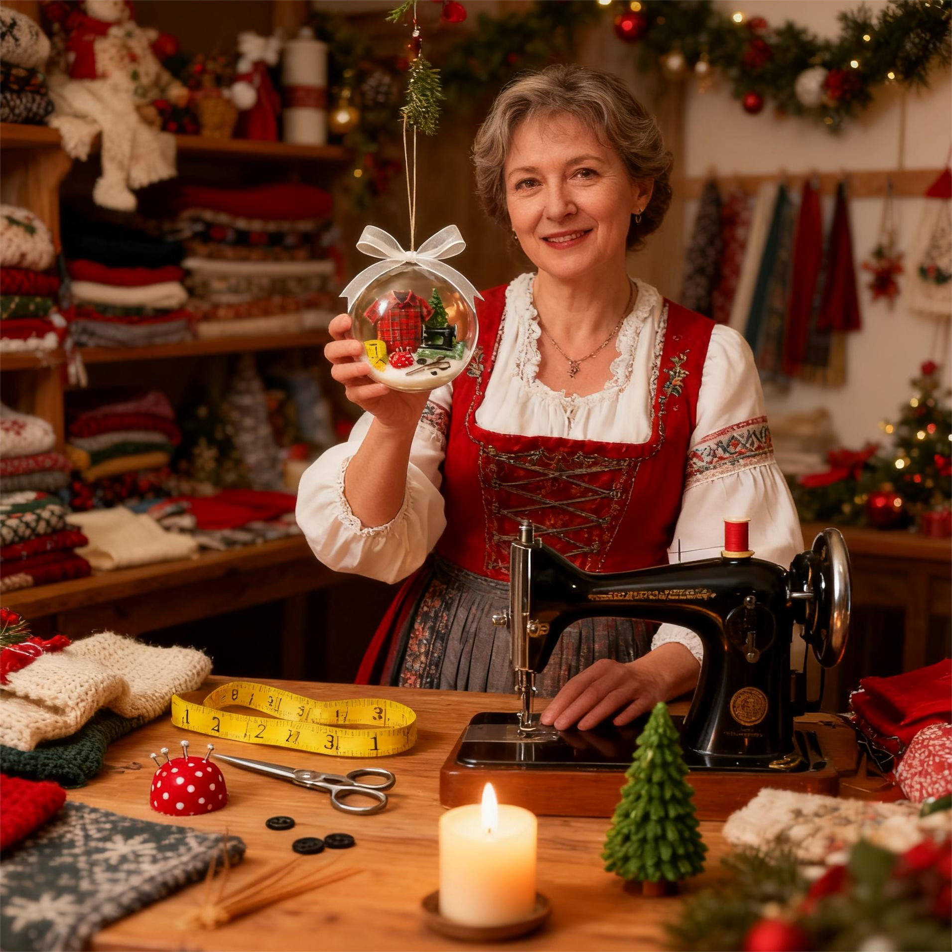 JoySphere – A Touch of Sewing Magic for Your Christmas Tree