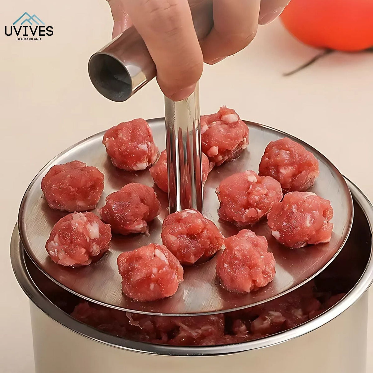 MeatShaper - Stainless Steel Meatball Mold for the Kitchen