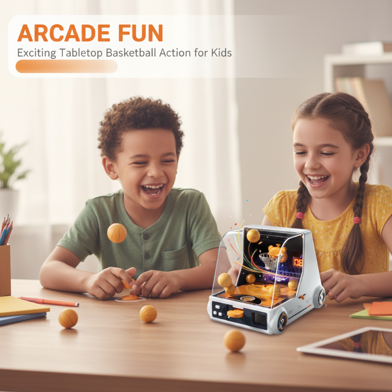 DeskHoopz - Instant Arcade Basketball Fun to Boost Focus and Coordination