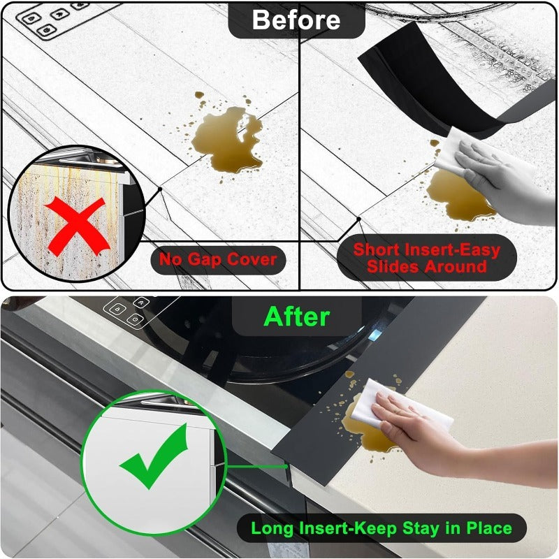 1+1 FREE | CleanSeal – Keep Stove Gaps Crumb-Free and the Kitchen Spotless