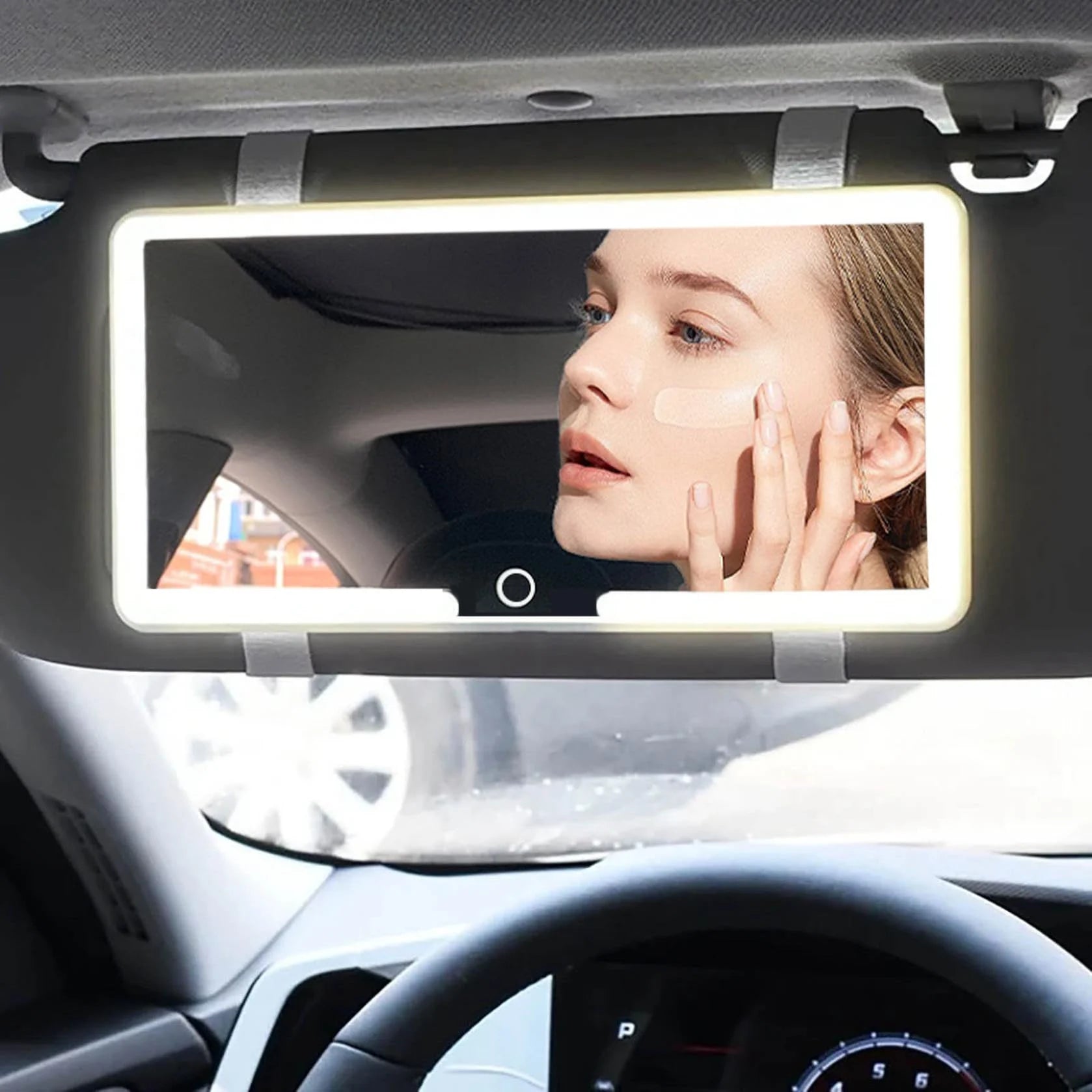 GlamRide – Your Perfect Travel Makeup Mirror