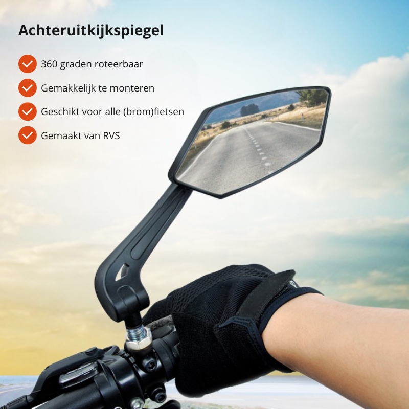SafeRide360 - Instant Rear View for Safe, Confident Cycling