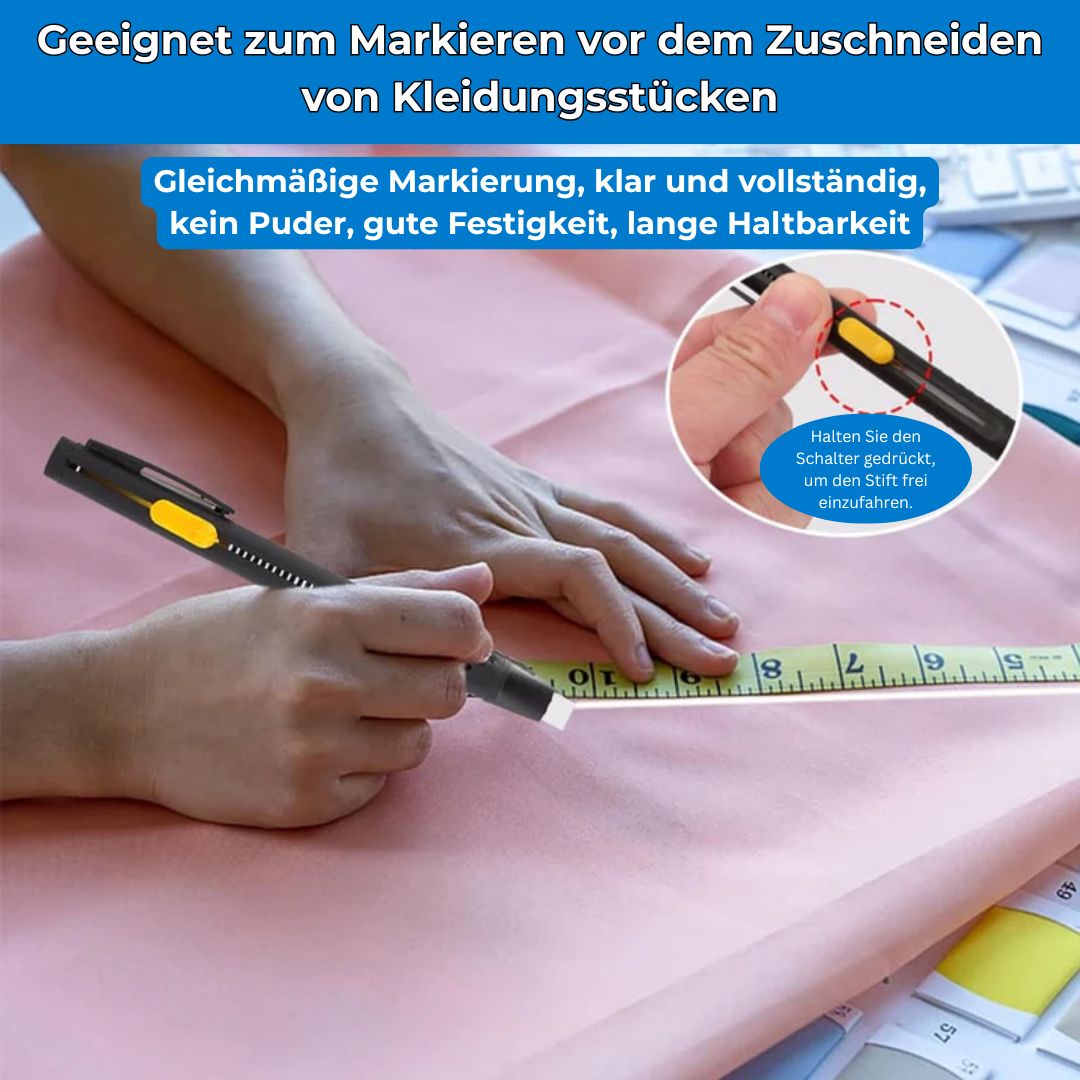 SharpLineMark - Perfect, Clear Fabric Lines That Dissolve with Heat