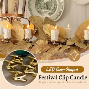 GlowClips – Flickering Candlelight Without Any Fire Hazard!