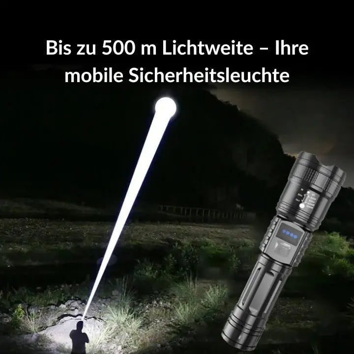 NightBeam – The flashlight that breaks through every darkness