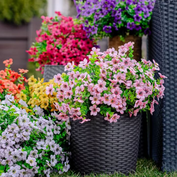 2+1 FREE | BloomEver – Colorful Artificial Flowers for Indoor and Outdoor Use