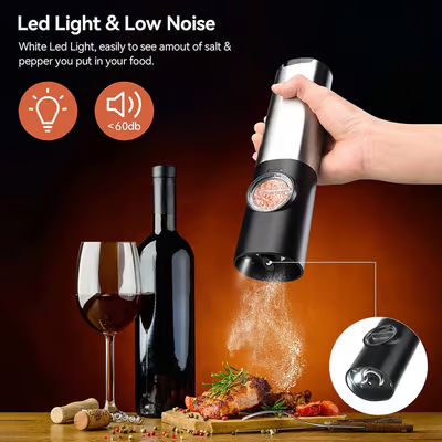 GrindGlow – Perfectly Season Meals at the Push of a Button