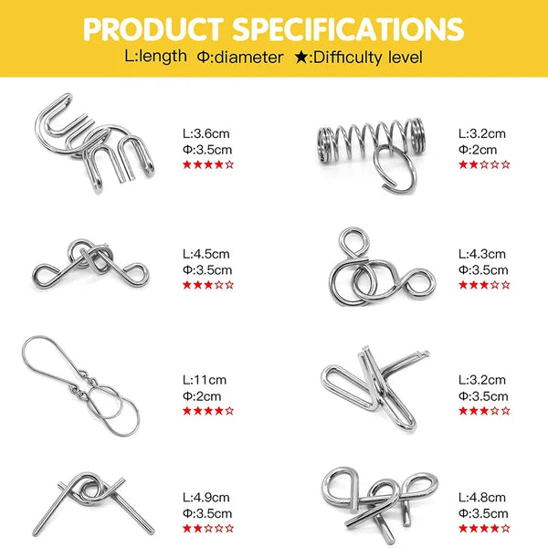 MindLink – Metal Puzzle for Sharp Mind & Strong Nerves