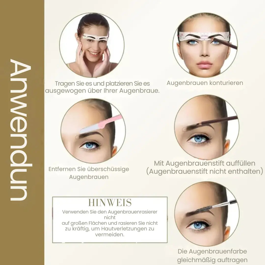 GlamBrow – Symmetrical Eyebrows in Seconds!
