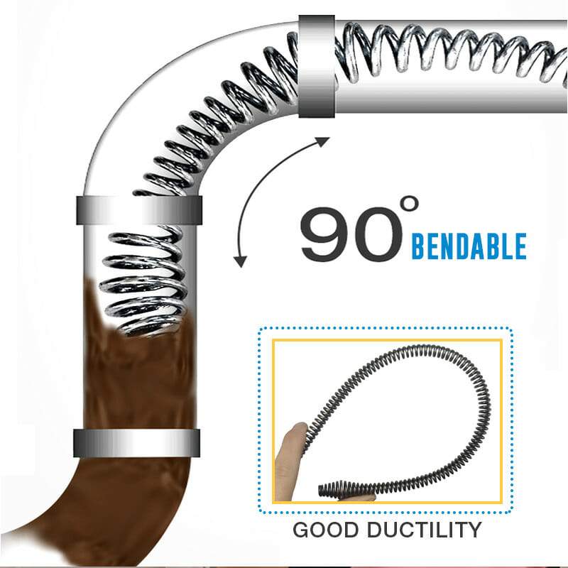1+1 FREE | DrainDrill - Quickly Solve Stubborn Clogs with Your Cordless Drill