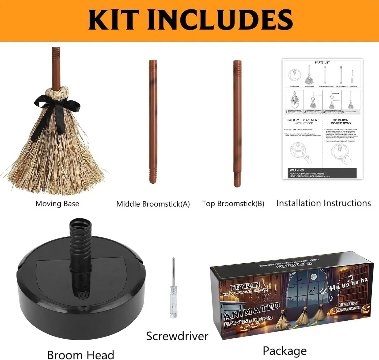 SpookBroom – The Witch's Broom That Really Lives!