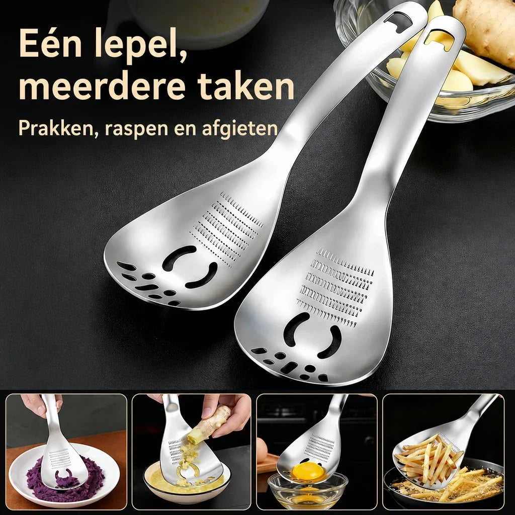 SilverEdge – Crush, Grate, Drain Effortlessly