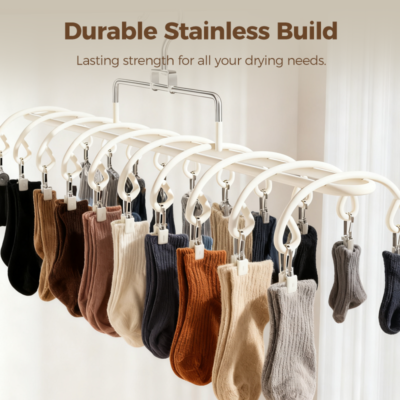 DryMaxx - Clothes Rack with Double Capacity Dries Clothes Faster