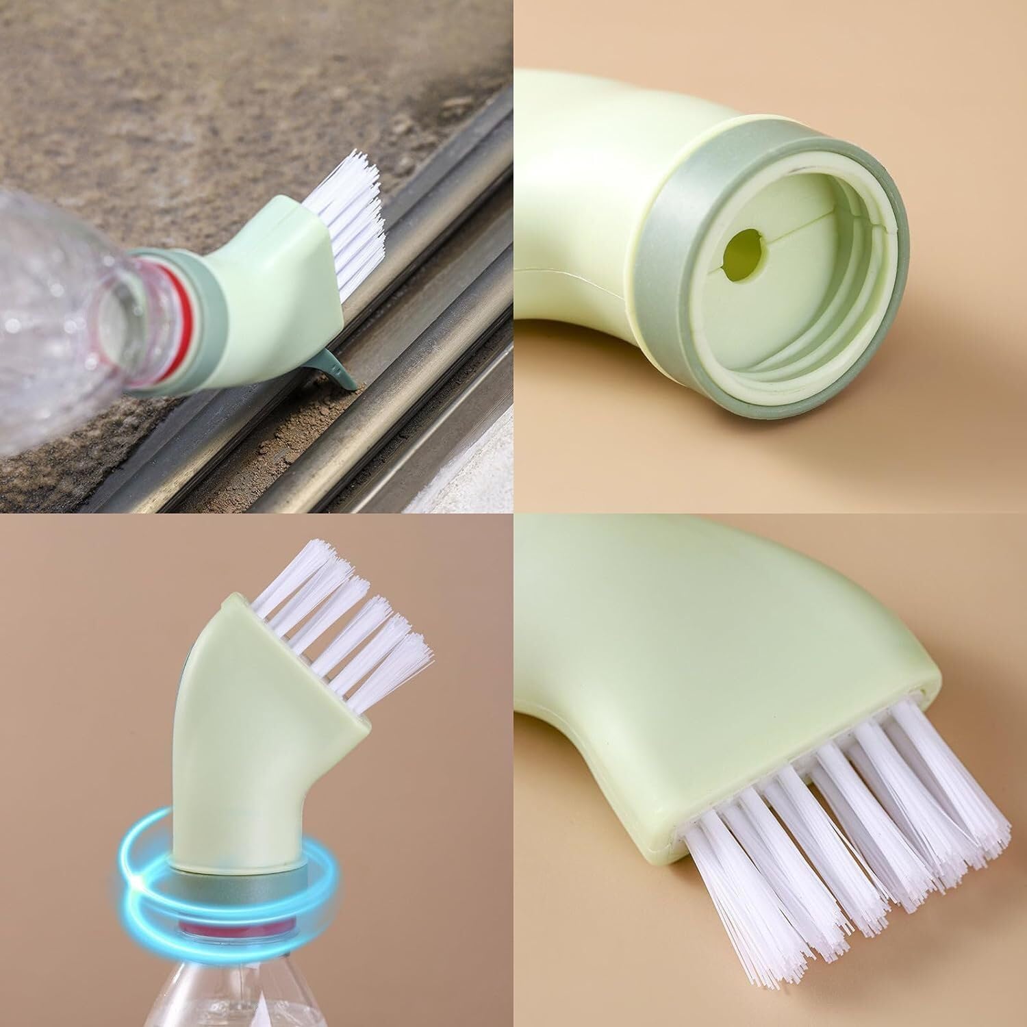 BottleScrubber – Turns every bottle into a power cleaning brush!