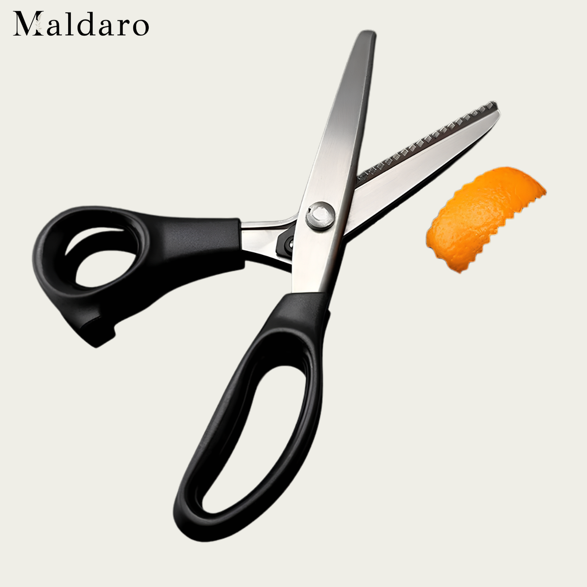 SilkySnipper Professional Scissors | Triangular Teeth | Precise & Sharp | For Fabric, Paper & Crafting