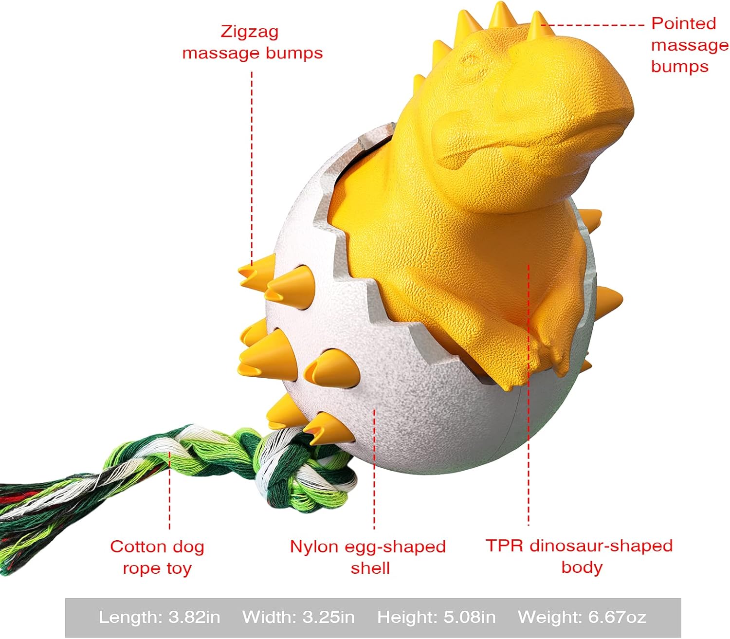 DinoEgg – The Indestructible Chew Egg for Healthy Dog Teeth!