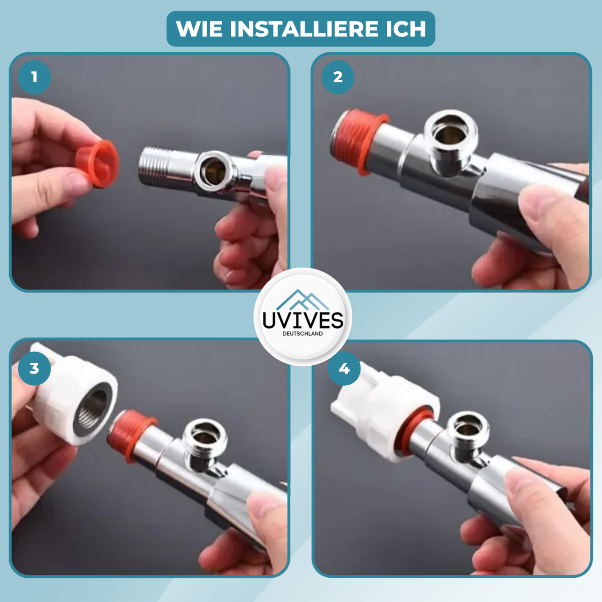 10+10 FREE | GripSeal – The universal silicone seal for every pipe thread
