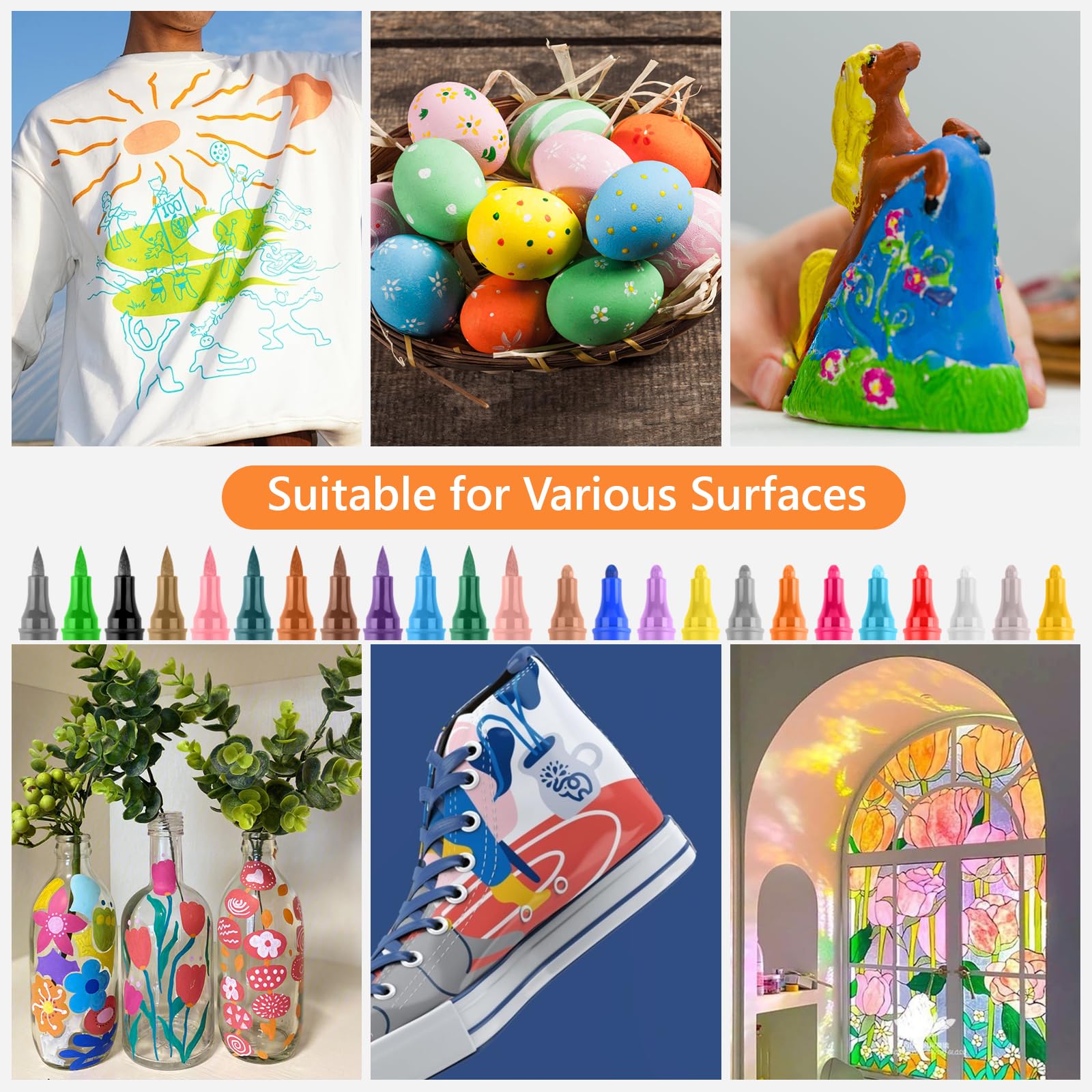 SparkLuxe – Double-sided Glitter Pens for Creative Minds