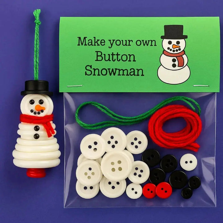 SnowyButtons – Crafting Fun That Makes Children's Eyes Light Up