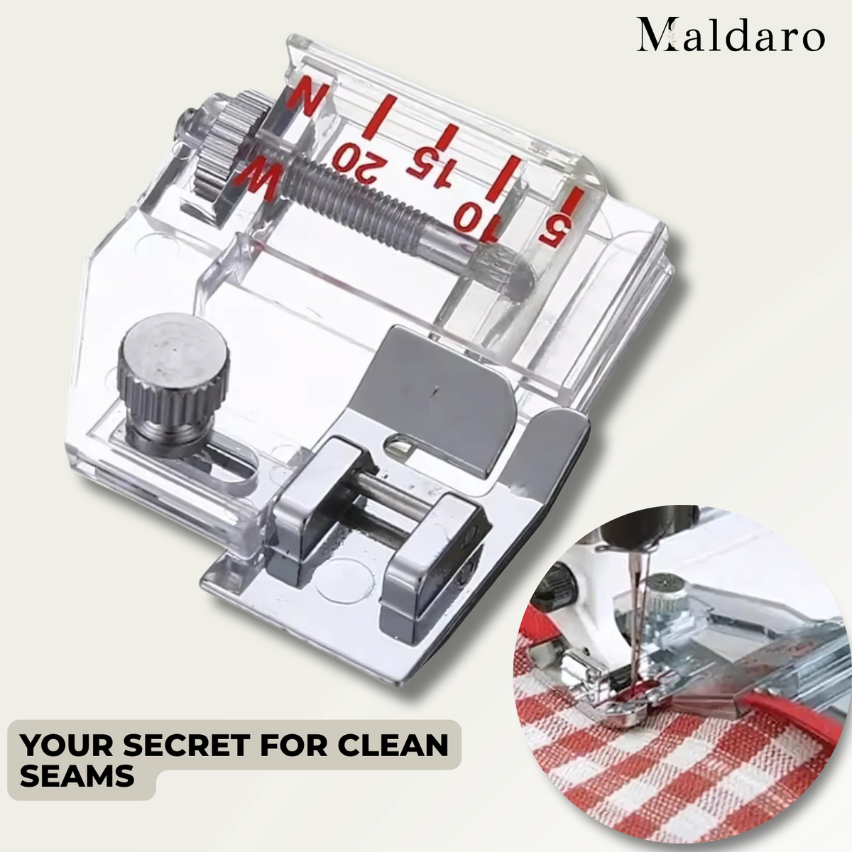 EdgeAligner – Perfectly Straight Fabric Edges Every Time