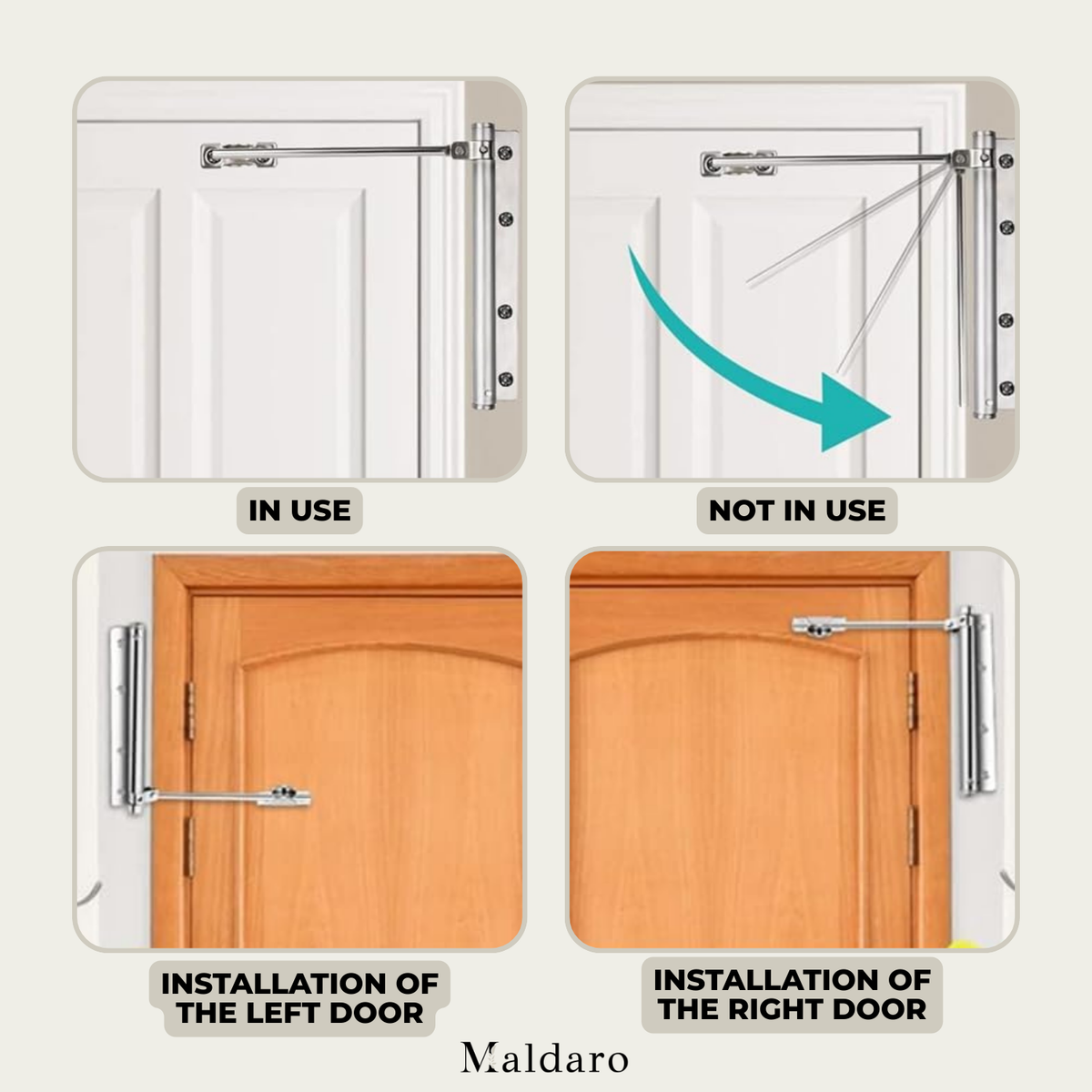 SecureClosure – Instantly Stop Door Slamming for Quiet and Peaceful Homes