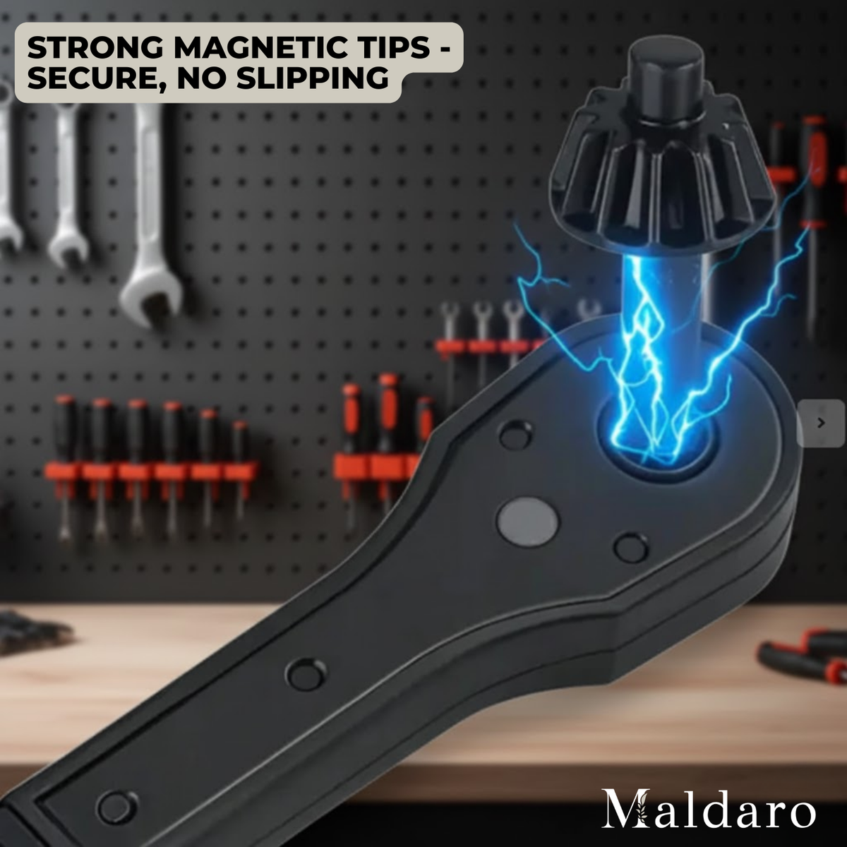 GripTight Pro – Drill Chuck Quickly and Effortlessly Tighten and Loosen