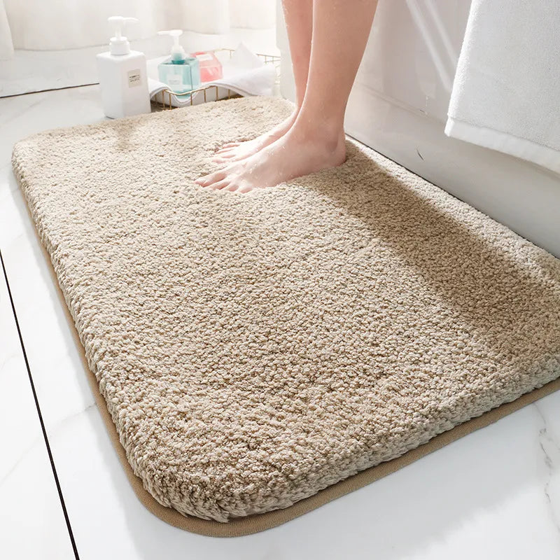 PlushDry – Luxury Bath Mat for Warm & Dry Feet!