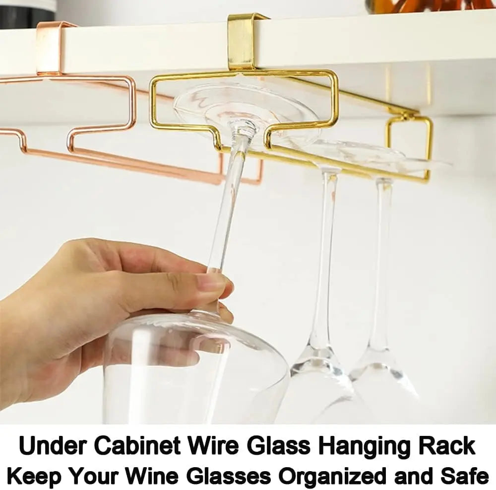 GlasGlanz – Elegantly store wine glasses floating!