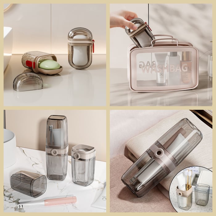 DrySeal – Keep soap dry and clean everywhere while traveling