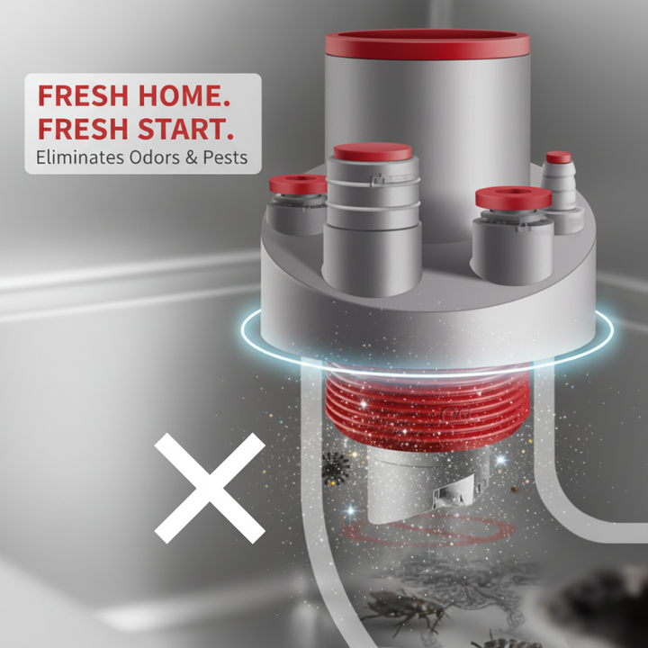 DrainLocker – Connect Multiple Devices Without Leaks or Odors