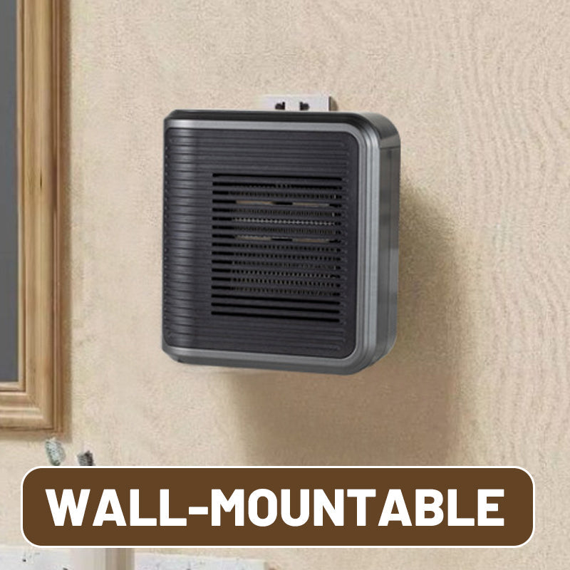 HeatWave – Compact Wall Heater with Thermostat & Timer