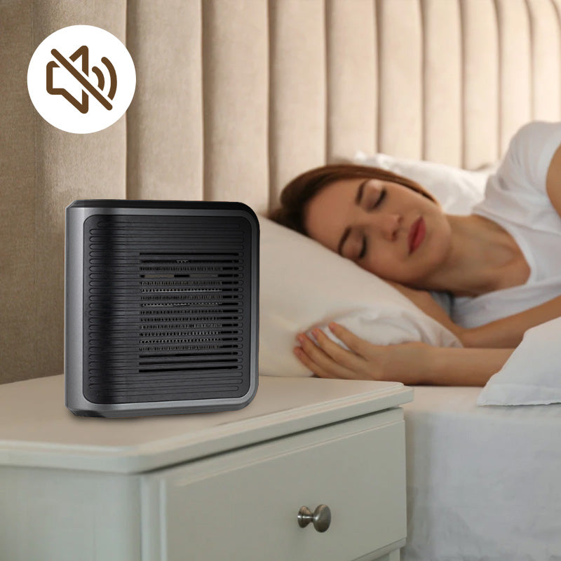 HeatWave – Compact Wall Heater with Thermostat & Timer