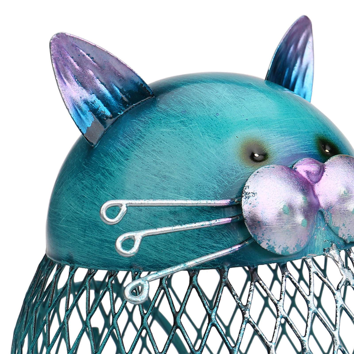 BluePurrCoin – Durable Cat Piggy Bank for Stylish, Secure Saving
