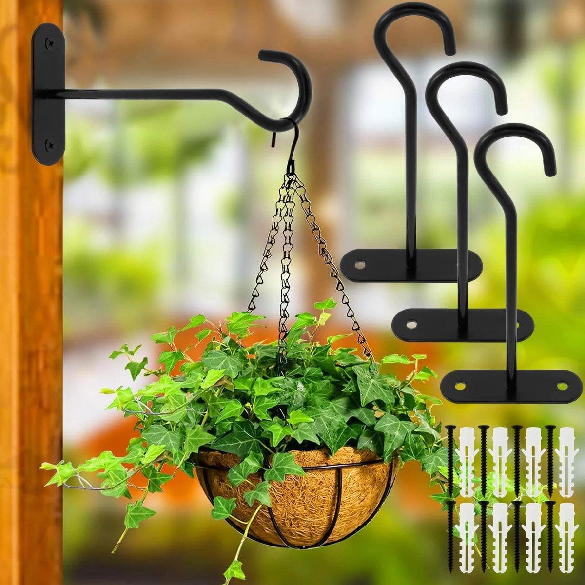 2+2 FREE | WallStrongHooks - Hang heavy plants stylishly and securely