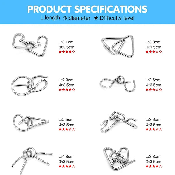 MindLink – Metal Puzzle for Sharp Mind & Strong Nerves