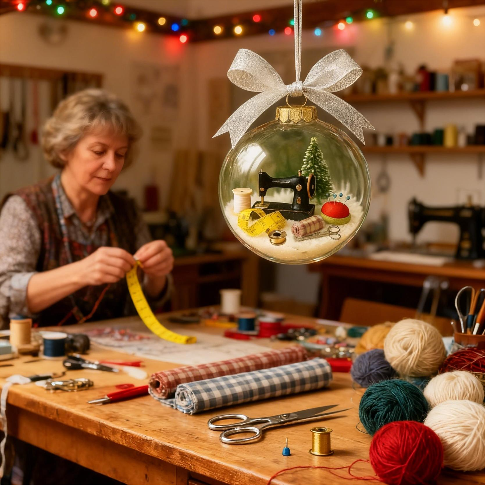JoySphere – A Touch of Sewing Magic for Your Christmas Tree