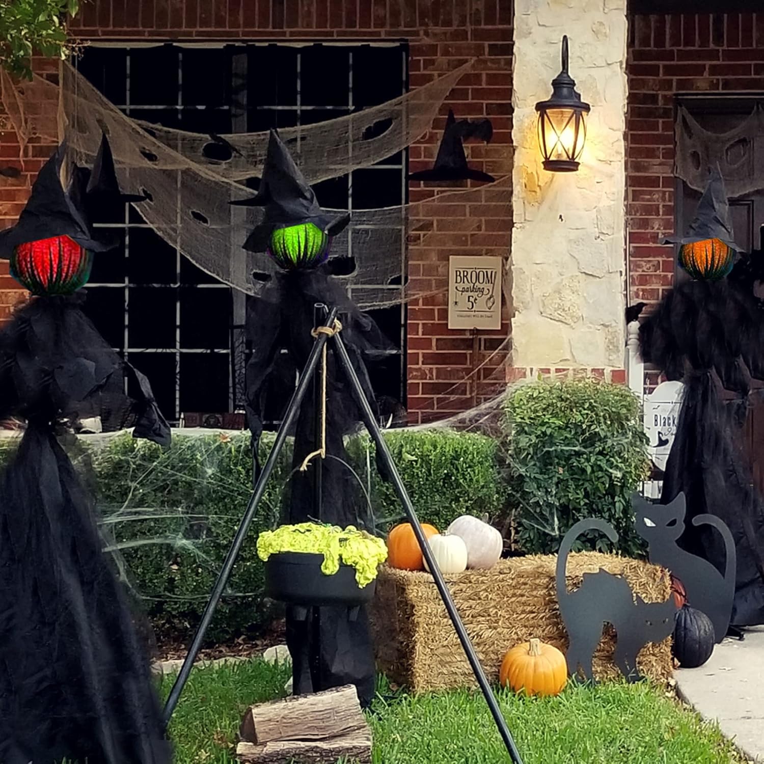 HexaGlow – Set of 3 Glowing Halloween Witches!