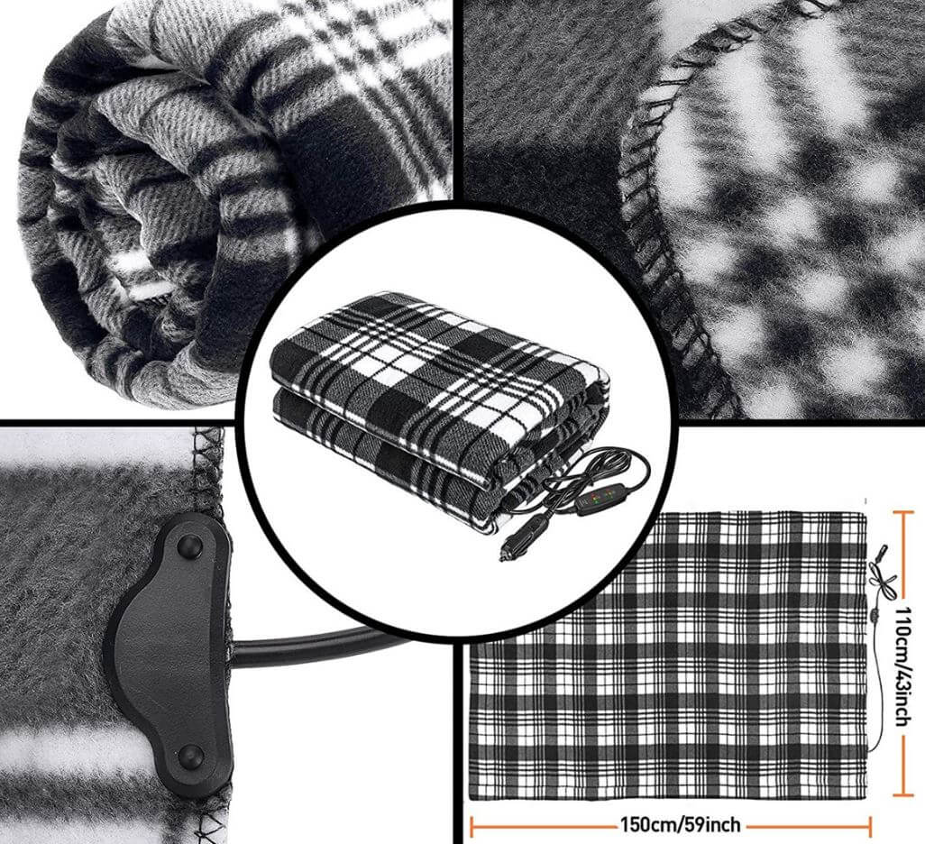 CozyDrive – The Electric Heated Blanket for Your Car