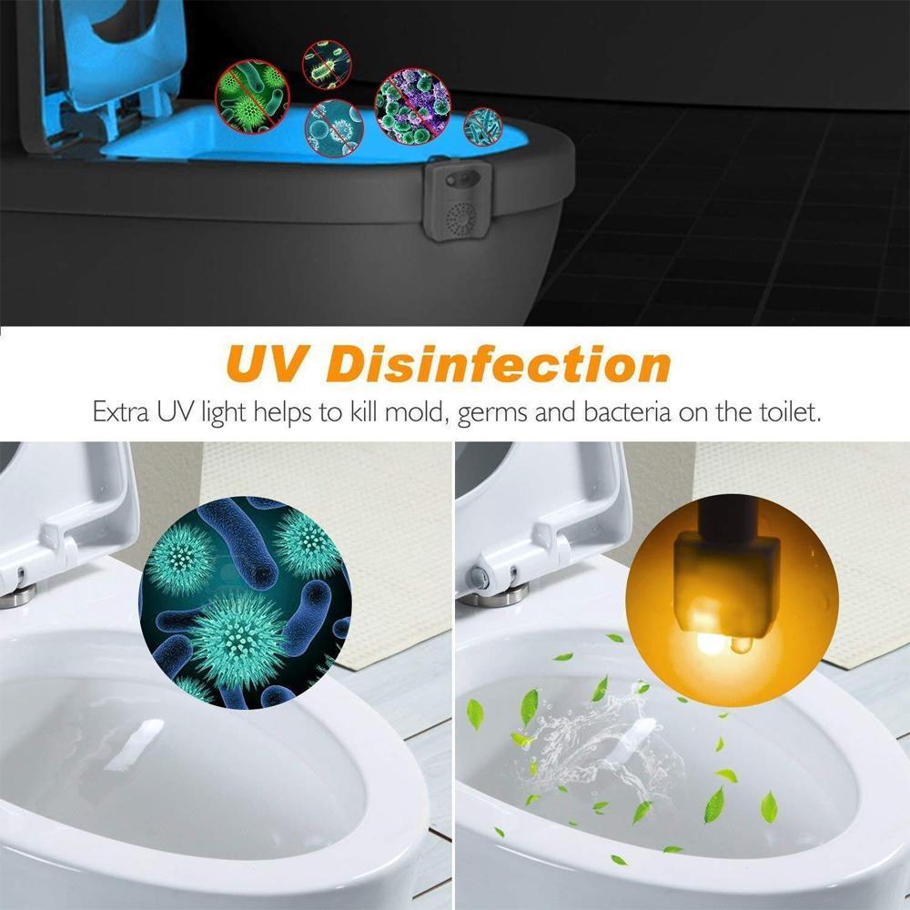 LumiClean – Colorful Toilet Light with UV Hygiene