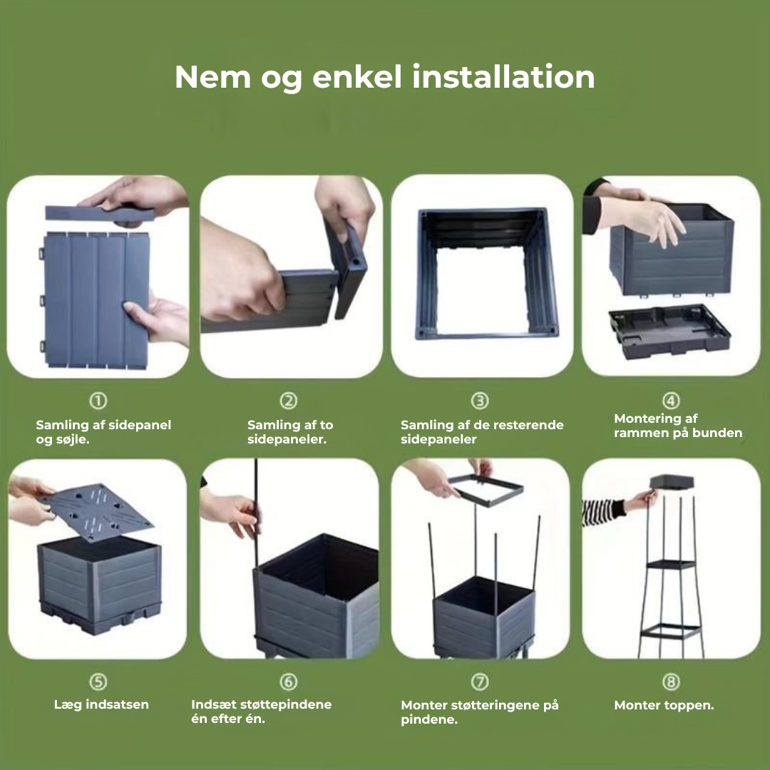 GrowUpTower - Easily Maximize Plant Growth in Small Spaces